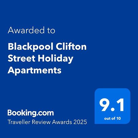 Blackpool Clifton Street Holiday Apartments المظهر الخارجي الصورة